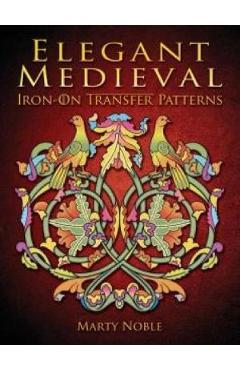 Elegant Medieval Iron-On Transfer Patterns
