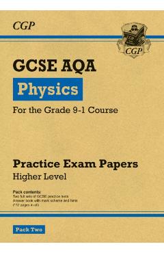 New Grade 9-1 GCSE Physics AQA Practice Papers: Higher Pack
