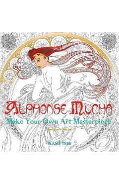Alphonse Mucha (Art Colouring Book)