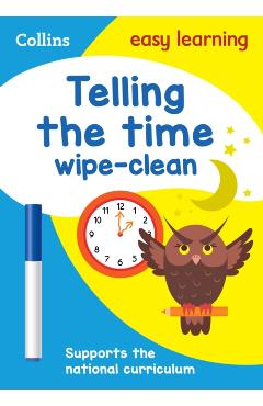 Telling the Time Wipe Clean Activity Book