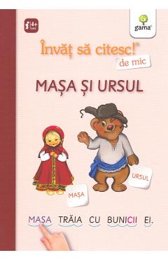 Masa Si Ursul. Invat Sa Citesc De Mic