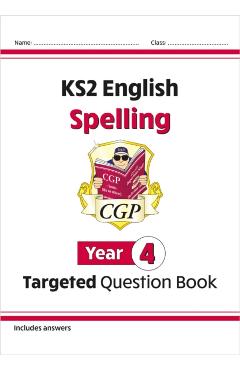 KS2 English Targeted Question Book: Spelling - Year 4