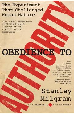 Obedience to Authority - Stanley Milgram