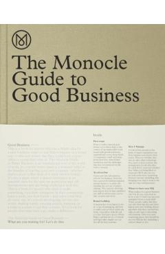 Monocle Guide to Good Business - - Imagine 1
