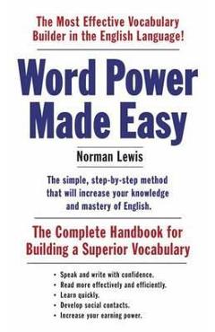 Word Power Made Easy - Norman Lewis