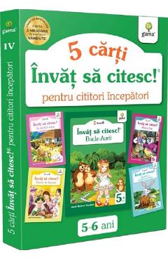 Pachet Invat Sa Citesc Pentru Cititori Incepatori Vol.4