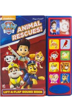 Paw Patrol Lift A Flap Sound Book -