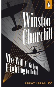 We Will All Go Down Fighting to the End - Winston Churchill