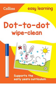 Dot-to-Dot Age 3-5 Wipe Clean Activity Book -