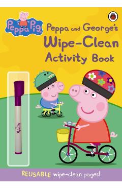 Peppa Pig: Peppa and George's Wipe-Clean Activity Book -