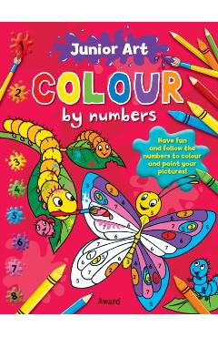 Junior Art Colour By Numbers: Butterfly - Anna Award