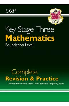 New KS3 Maths Complete Study & Practice - Foundation (with O -