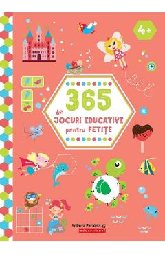 365 de jocuri educative pentru fetite 4 ani+