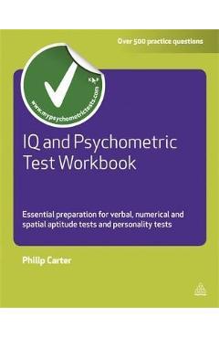 IQ and Psychometric Test Workbook - Philip Carter - Imagine 1