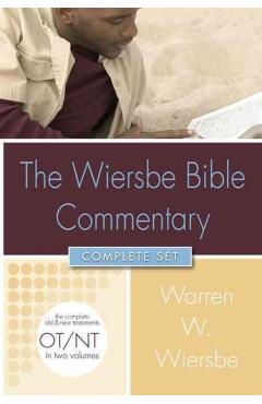 Wiersbe Bible Commentary 2 Vol Set W/CD ROM - Warren W Wiersbe