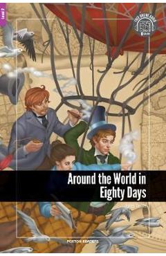 Around the World in Eighty Days - Foxton Reader Level-2 (600 - Jules Verne