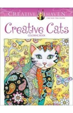 Creative Haven Creative Cats Coloring Book