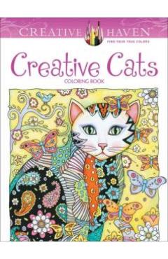 Creative Haven Creative Cats Coloring Book