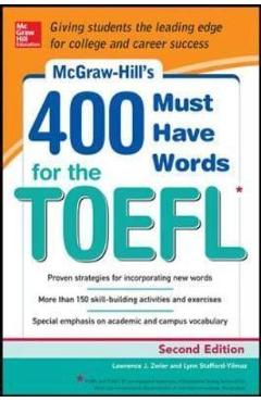 McGraw-Hill Education 400 Must-have Words for the TOEFL