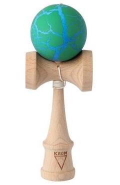 Kendama Krom Crack (verde+albastru)