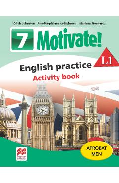 Motivate! English practice L1. Activity book. Lectia de engleza - Clasa 7