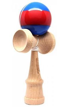 Kendama Catchy Standard (Bila rosu+albastru)