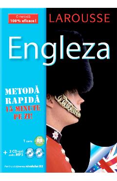 Larousse Engleza - Metoda rapida. Carte + 2 CD - METEOR PRESS