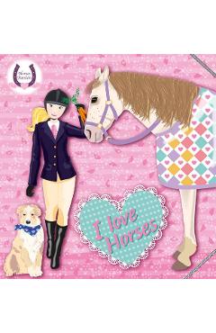 I Love Horses (roz) Cărți imagine 2022