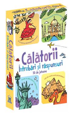 Calatorii. Intrebari si raspunsuri. 50 de jetoane