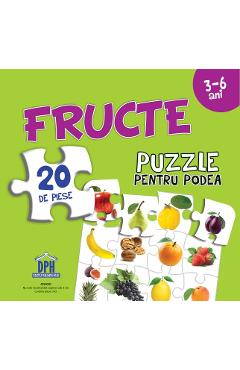 Fructe. Puzzle pentru podea 3-6 ani 3.6