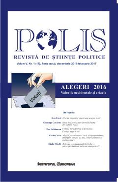 Polis Vol.5 Nr.1(15) Serie noua Decembrie 2016- Februarie 2017 Revista de Stiinte Politice 2016