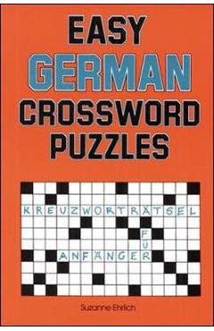 Easy German Crossword Puzzles - Suzanne Ehrlich