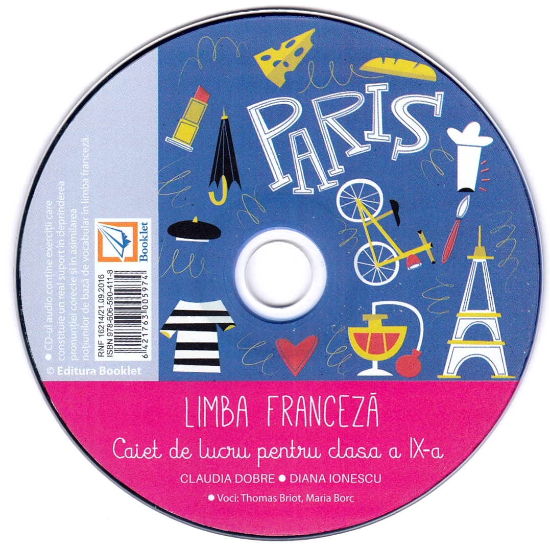 CD Limba franceza - Clasa 9 - Claudia Dobre, Diana Ionescu | Libris.ro