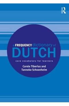 Frequency Dictionary of Dutch - Carole Tiberius - Imagine 1