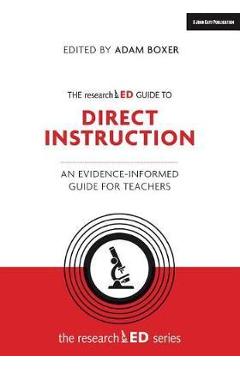 researchED Guide to Direct Instruction - Adam Boxer
