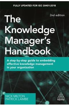 Knowledge Manager\'s Handbook - Nick Milton