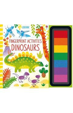 Fingerprint Activities Dinosaurs - Fiona Watt