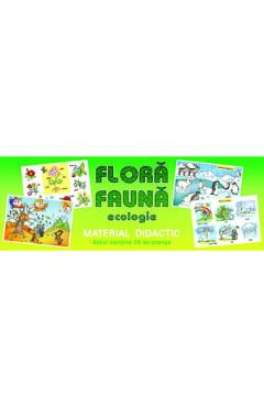 Planse. Flora fauna. Educatia ecologica (30 planse)