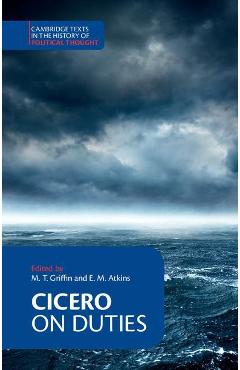 Cicero: On Duties - Miriam Griffin