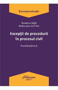Exceptii De Procedura In Procesul Civil - Ruxandra Sirghi
