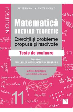 Matematica - Clasa 11 - Breviar teoretic (filiera tehnologica) - Petre Simion