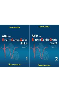Atlas de electrocardiografie clinica vol.1+2 ed.5 – Corneliu Dudea Atlas poza noua