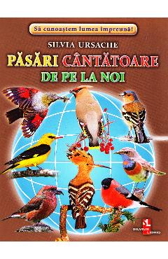 Pasari cantatoare de pe la noi - Cartonase - Silvia Ursache - SILVIUS LIBRIS