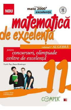 Matematica de excelenta - Clasa 11 Vol.1: Algebra - Vasile Pop, Dana Heuberger