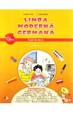 Limba moderna germana - Clasa 1 - Caiet de lucru - Naomi Achim, Eugenia Rosian