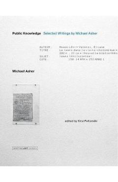 Public Knowledge - Michael Asher