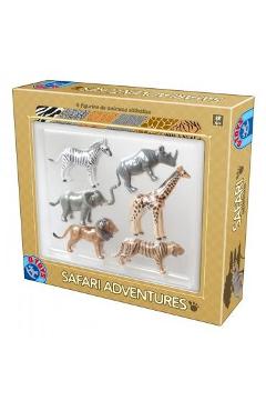 Safari Adventures: 6 Figurine de animale salbatice