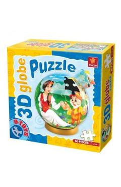 3D Globe Puzzle - Alba Ca Zapada
