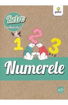 Numerele. Retro flashcarduri - GAMA