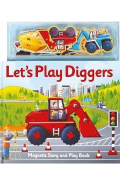 Magnetic Let\'s Play Diggers - Alfie Clover